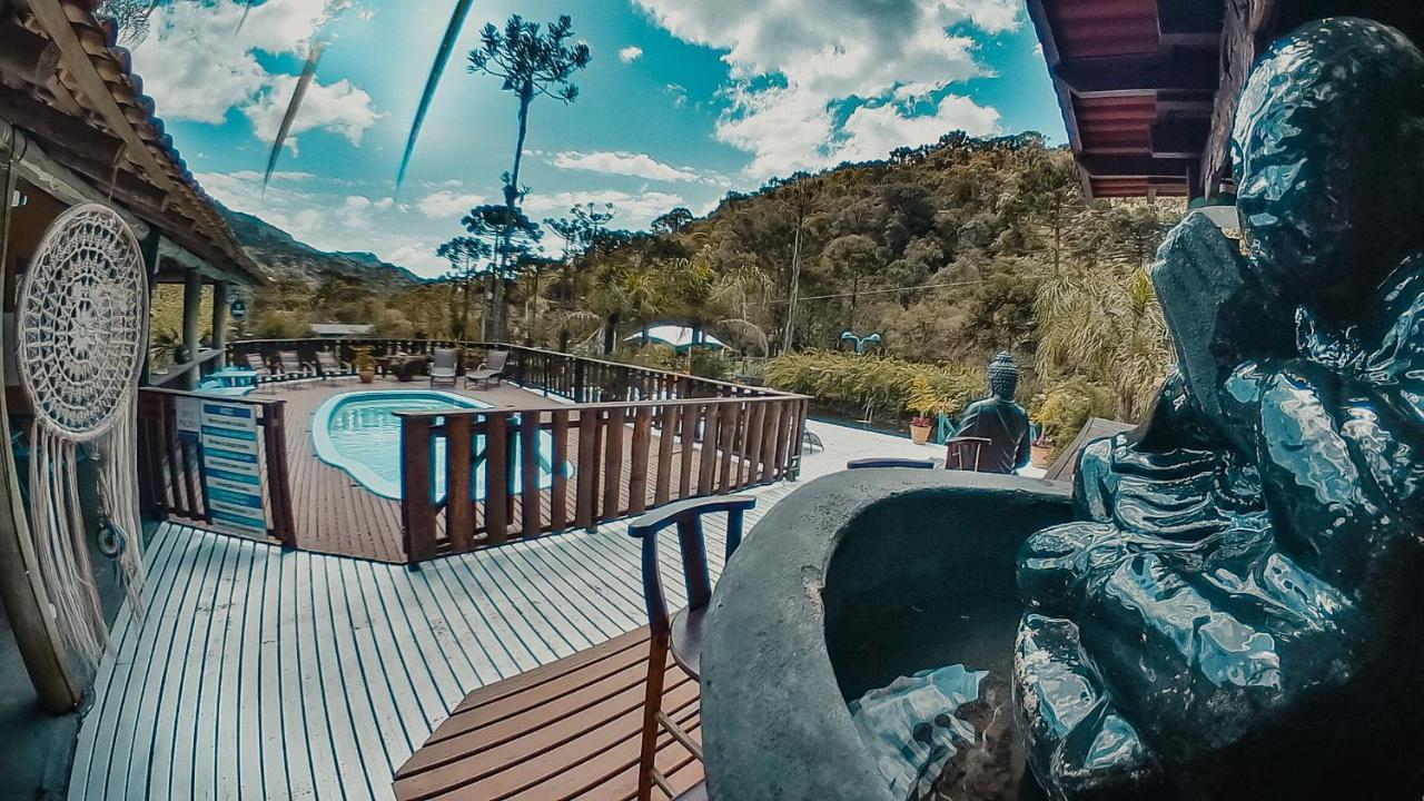 Pousada Jardim Do Buda Piscina E Hidro Urubici Exterior foto